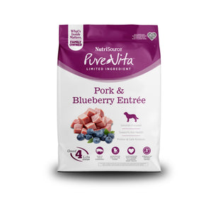 Concentrado para Perro NutriSource Pure Vita Pork & Blueberry Grain Free