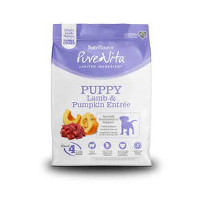 Concentrado para Perro NutriSource Pure Vita Puppy Lamb & Pumpkin Grain Free