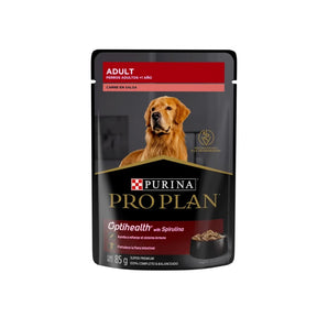 Alimento Húmedo Adulto Optigrowth Carne en Salsa 85gr.