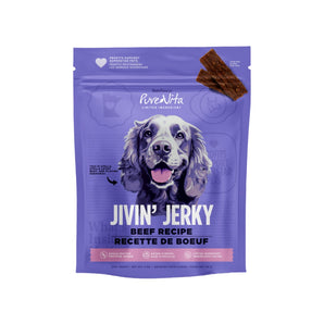 Premio para perro Nutrisource Pure Vita Jerky Strips Beef Recipe, 4onz