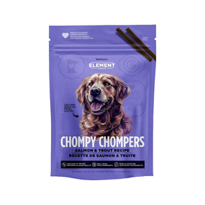 Premio para perro Nutrisource Element Chompy Chompers salmon & trout treat