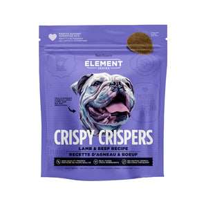 Premio para perro Nutrisource Element Crispy Crispers lamb & beef treat 4 onz.