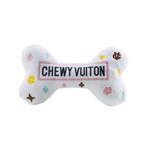 Peluche Chewy Vuiton White Bone Toy Large