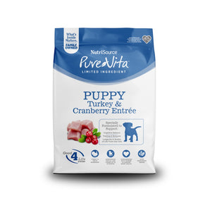 Concentrado para Perro NutriSource Pure Vita Puppy Turkey & Cranberry