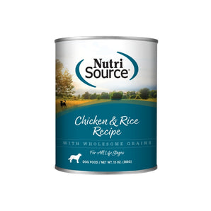 NS LATA DE COMIDA HÚMEDA DE POLLO, CORDERO Y PESCADO PARA PERRO