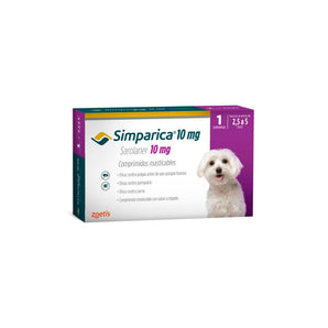 Simparica (Sarolaner) 10 mg (2.5 a 5 kg)