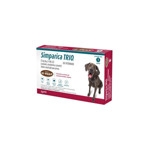Simparica Trio Brown de 72 mg (40-60 kg por 1 Tableta)