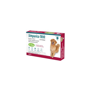 Simparica Trio Green de 48 mg (20-40 kg por 1 Tableta)